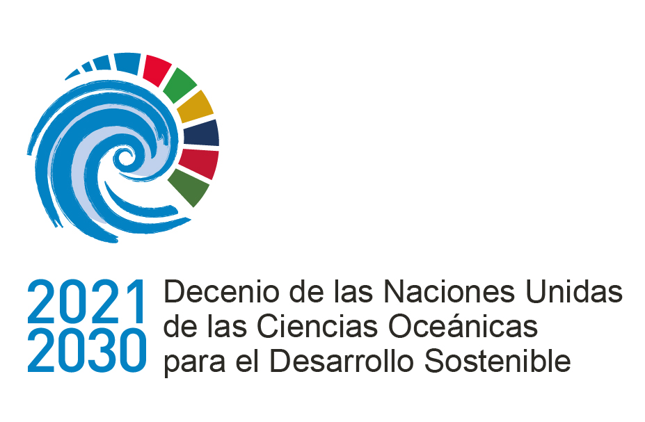 logo DECENIO DE LOS OCEANOS ESPAÑOL